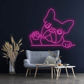 Customise French Bulldog Neon Signs | French Bulldog LED Lights | Bulldog Neon Lights | Bulldog Dog Decor | Bulldog Neon Sign | Dog Led Lights | Best Gift for dog lover - BBD GIFTS